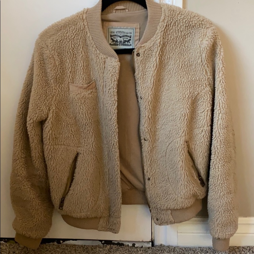 Teddy Levi Strauss bomber jacket